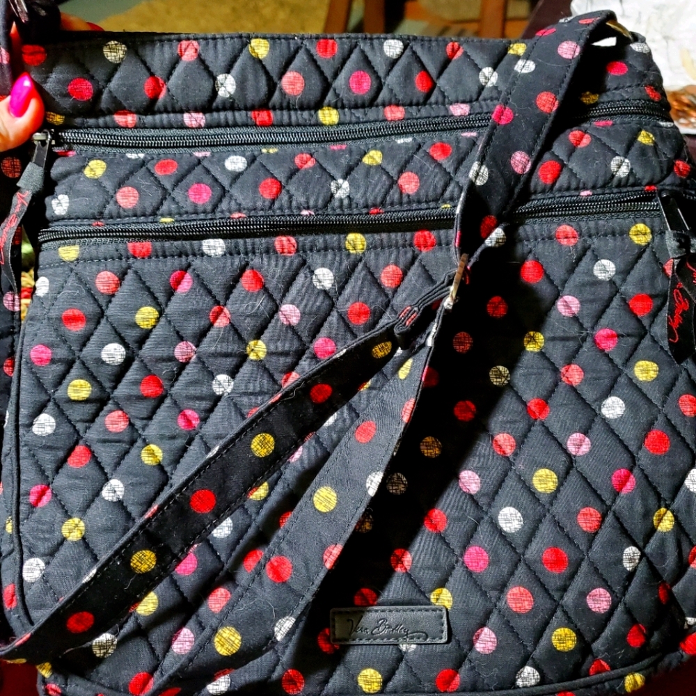 Vera Bradley bag with long shoulder strap